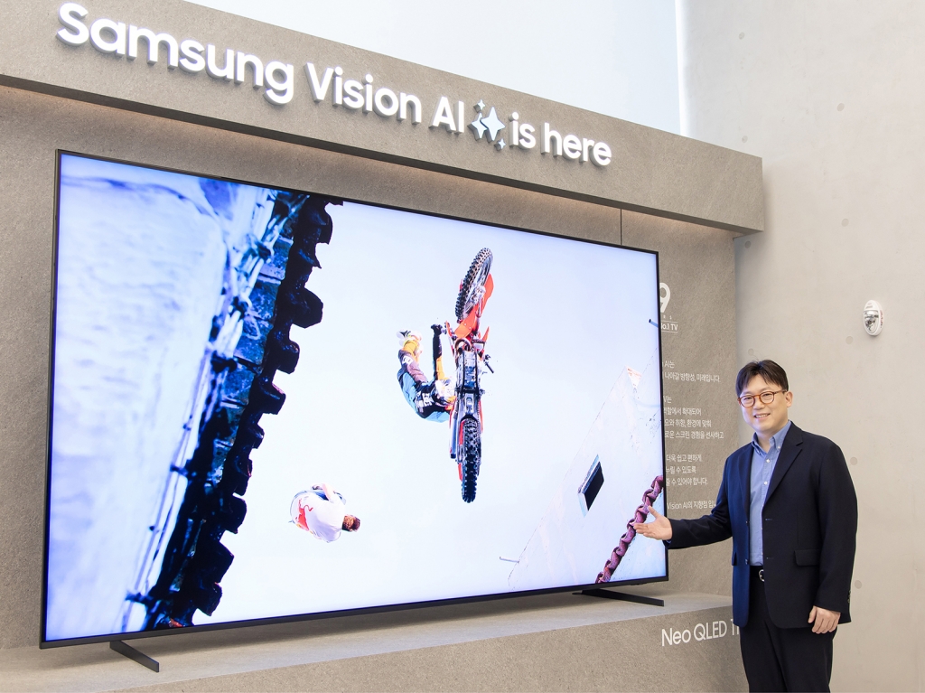 삼성전자, 2025년형 TV 신제품 라인업 공개… 진정한 AI TV 시대 선언